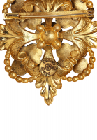 Chanel Brooch With Pearl And Gripoix Crystals