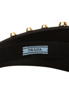 Prada Black Oversized Headband