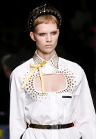 Prada Black Oversized Headband