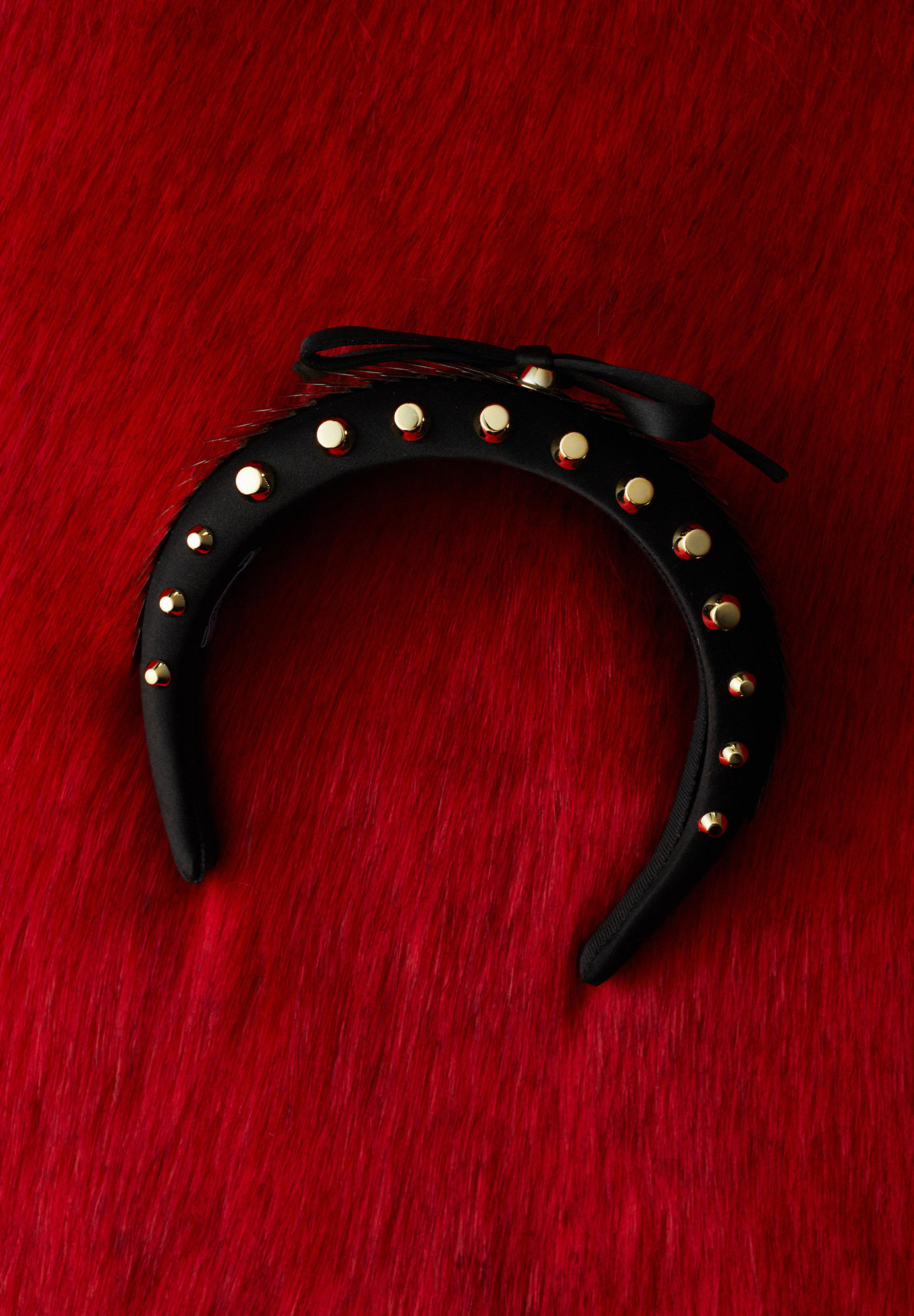Prada Black Oversized Headband