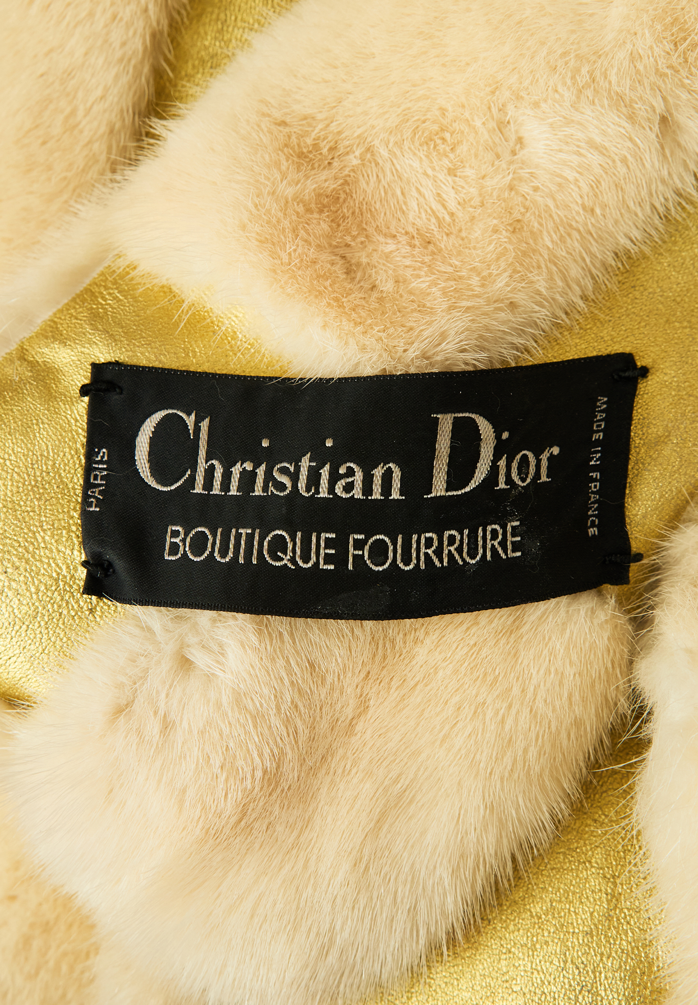 Christian Dior Double-sided Fur Coat