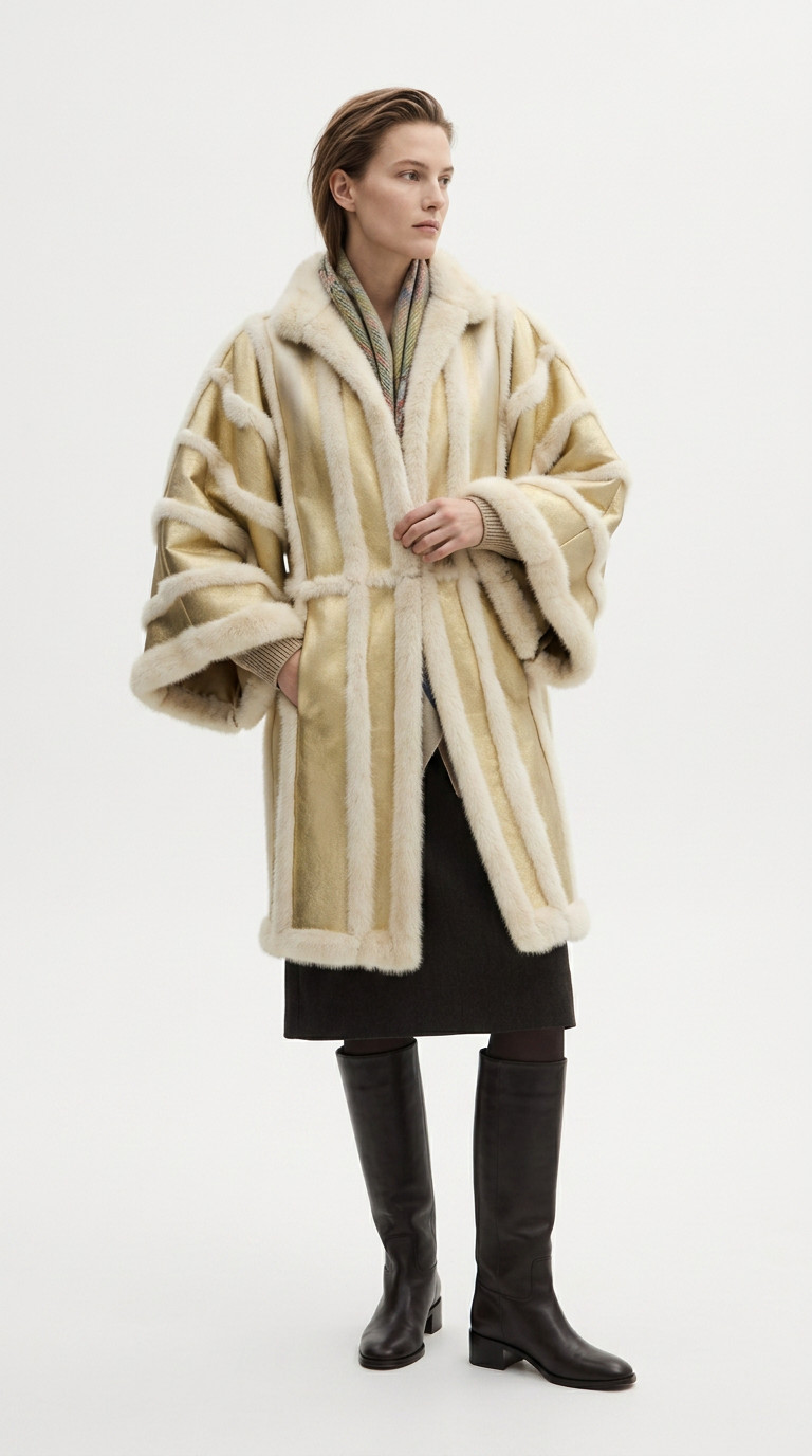 Christian Dior Double-sided Fur Coat