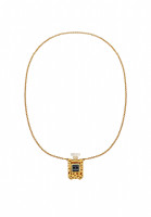 Chanel Chain Necklace With Coco Perfume Bottle