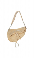 Christian Dior Saddle Suede Bag
