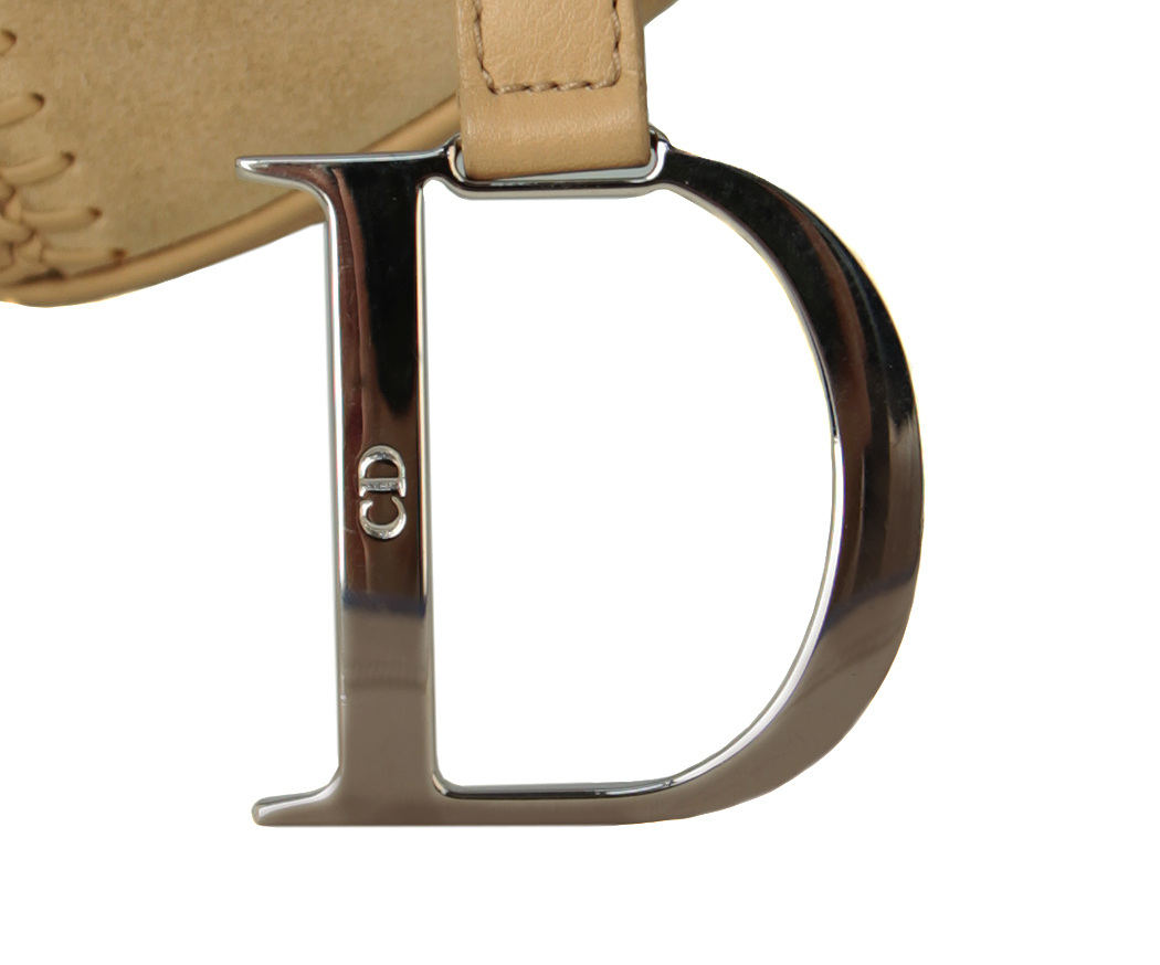Christian Dior Saddle Suede Bag