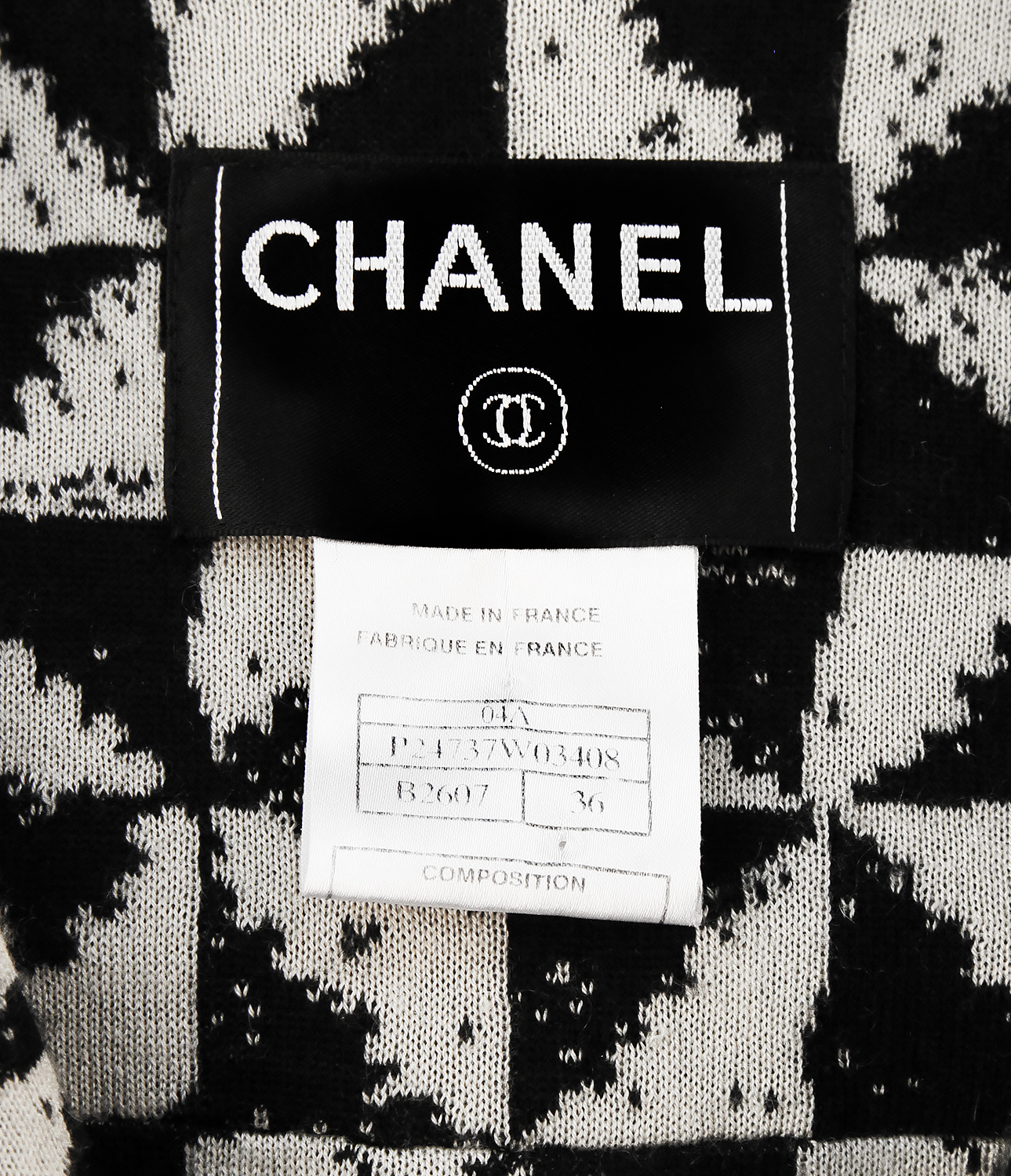 Chanel Monochrome Wool Jacket