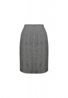 Christian Dior Black and White Skirt