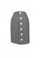 Christian Dior Black and White Skirt