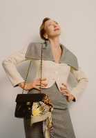 Christian Dior Black and White Skirt