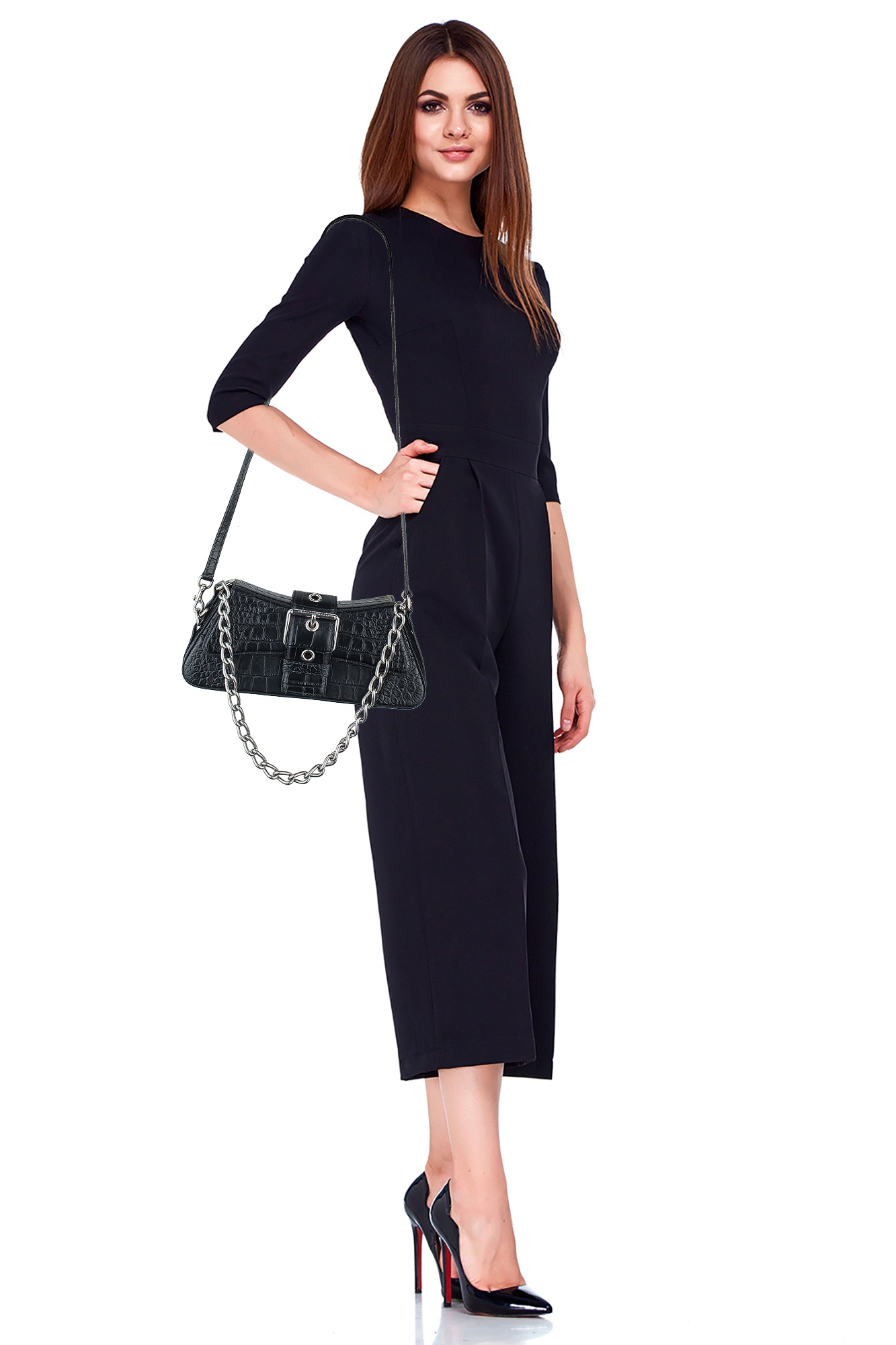 Balenciaga Lindsay Black Leather Bag