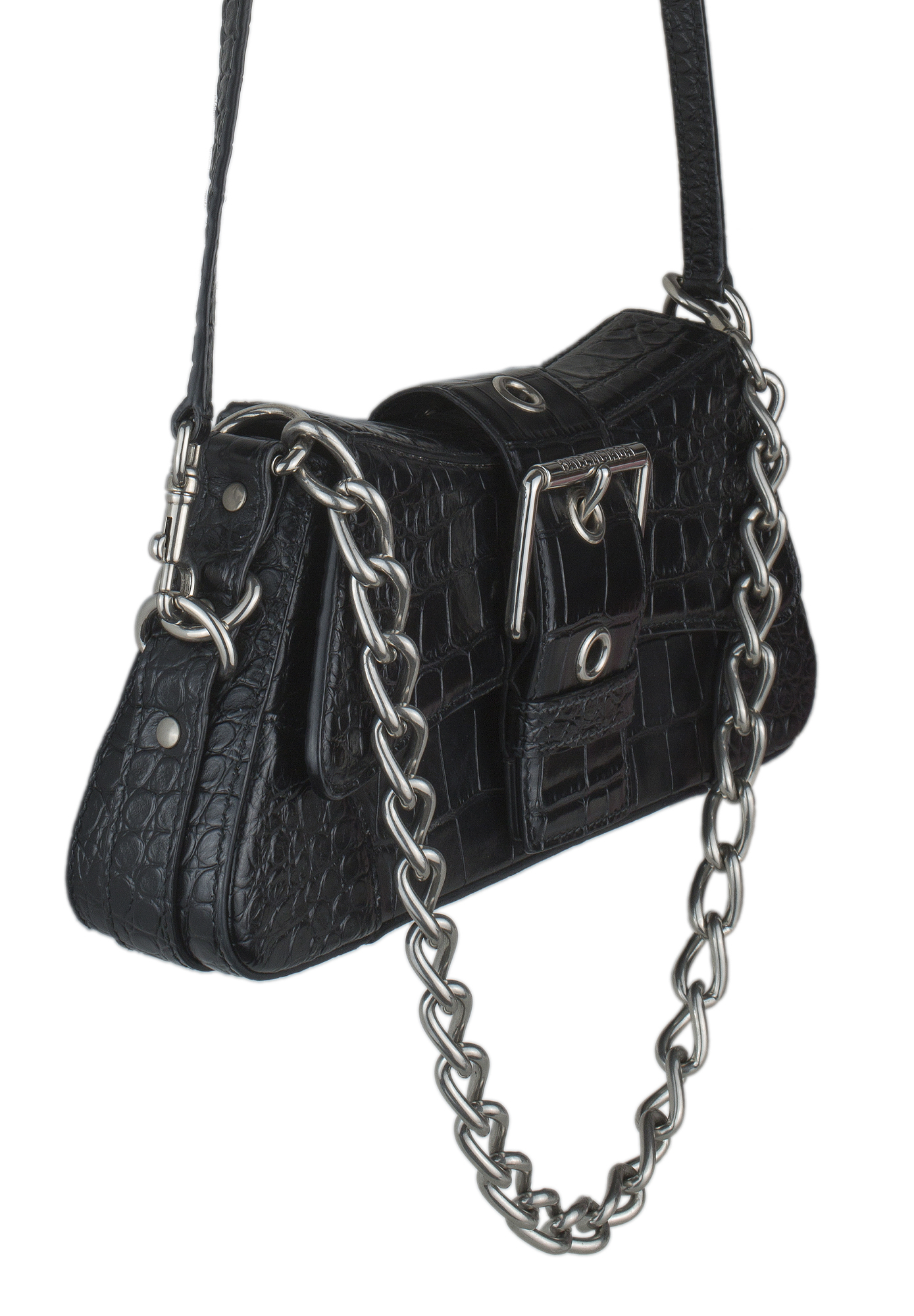 Balenciaga Lindsay Black Leather Bag