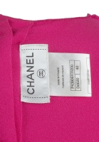 Chanel Silk Blouse In Fuchsia