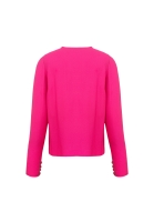 Chanel Silk Blouse In Fuchsia