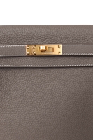 Hermès Kelly Ado II Etoupe Clemence Backpack