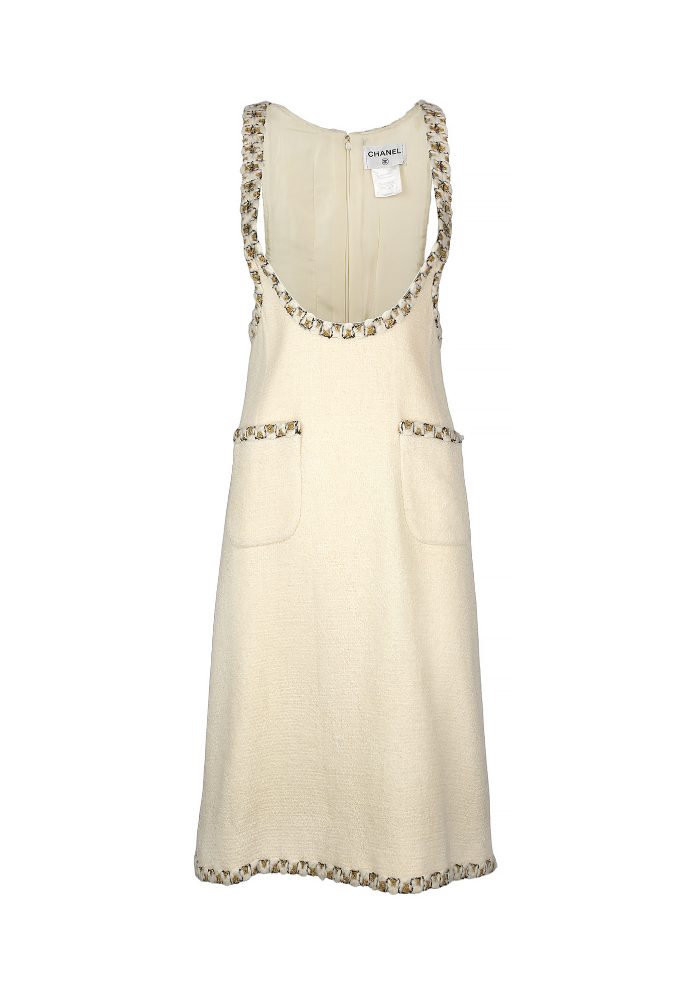 Chanel Tweed Gold Trim Sundress 