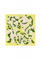 Chanel Silk Scarf With Flowers