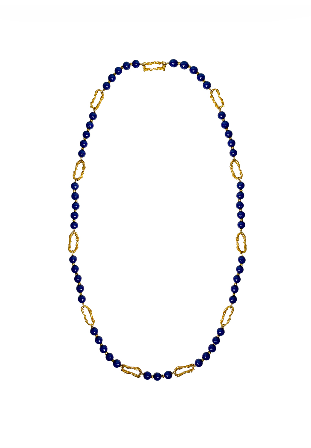 Blue Beads Necklace