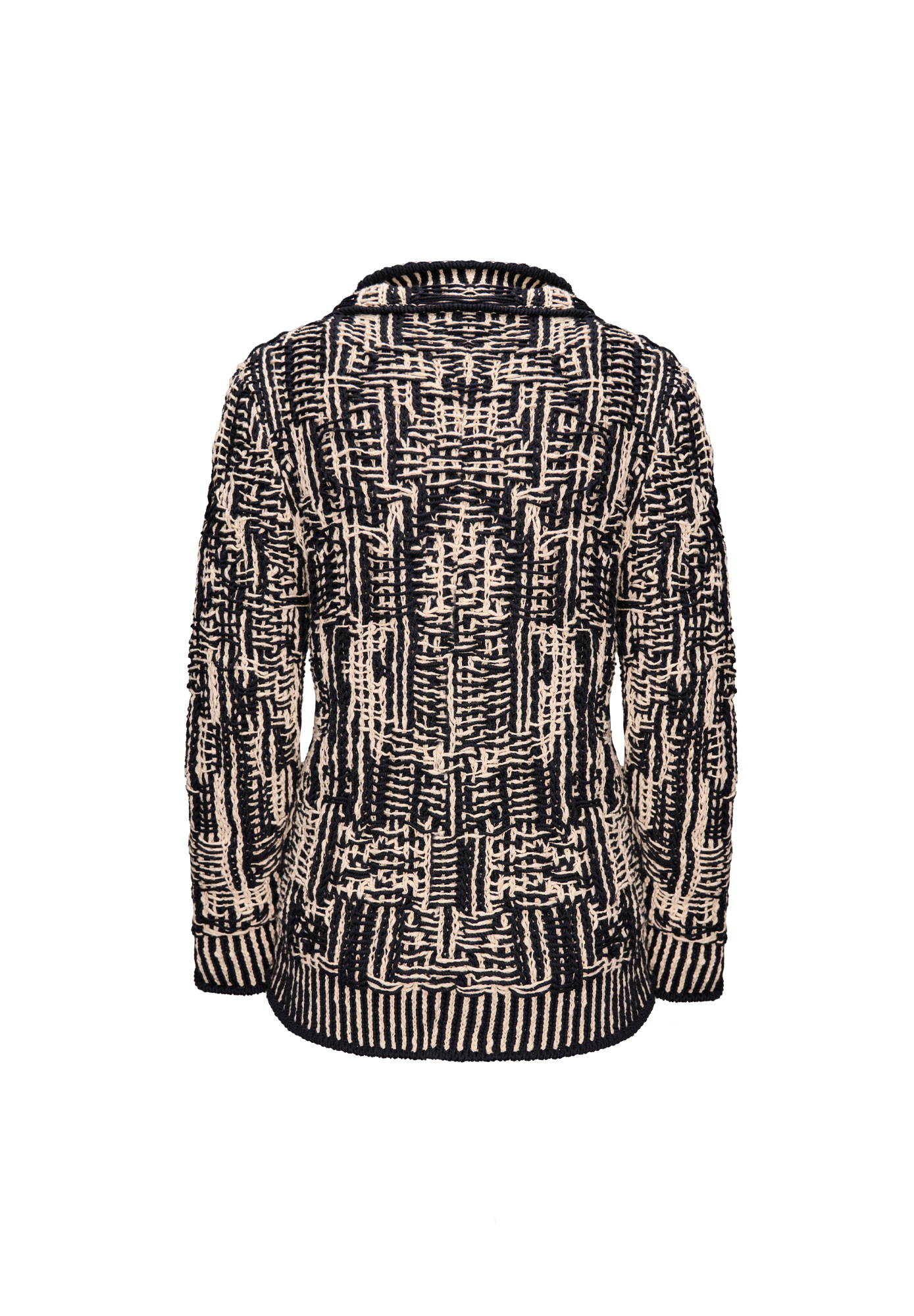 Bottega Veneta Black And White Sweater