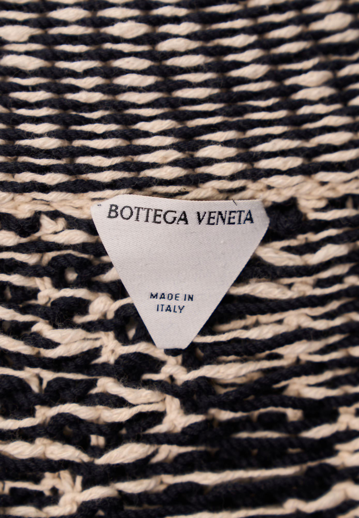 Bottega Veneta Black And White Sweater