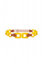 Prada Yellow Chain Belt