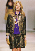 Prada Yellow Chain Belt