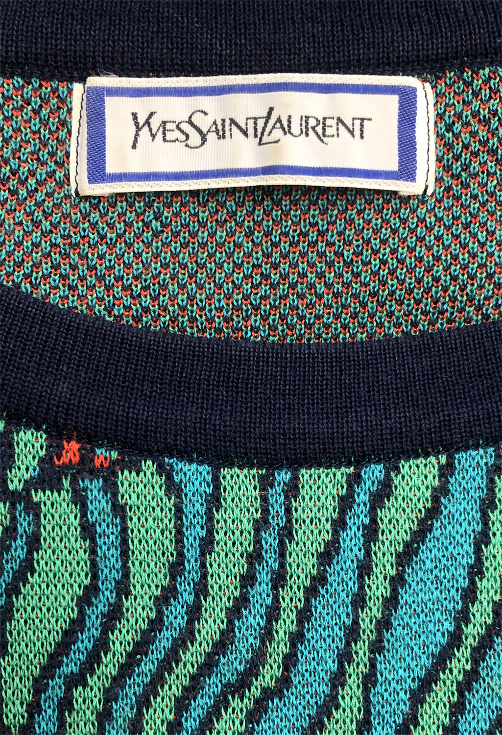 Yves Saint Laurent Green Dress