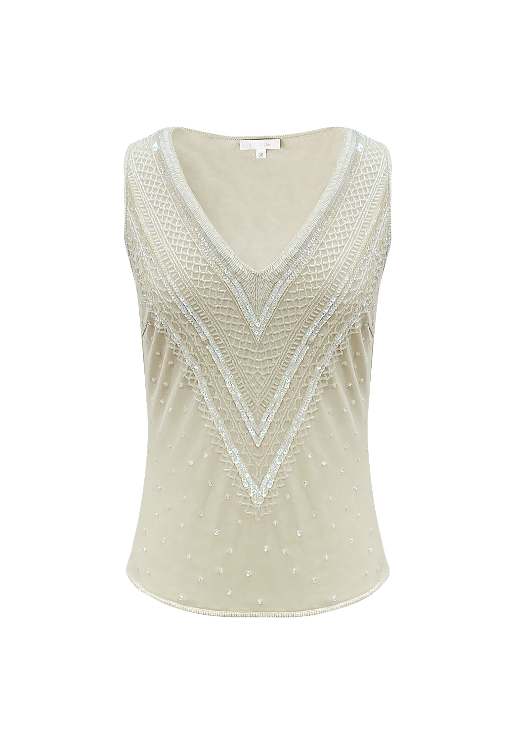 Escada Sequined Top