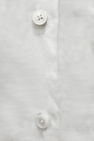 Burberry White Bow Blouse