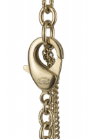 Chanel Pearl Logo Necklace