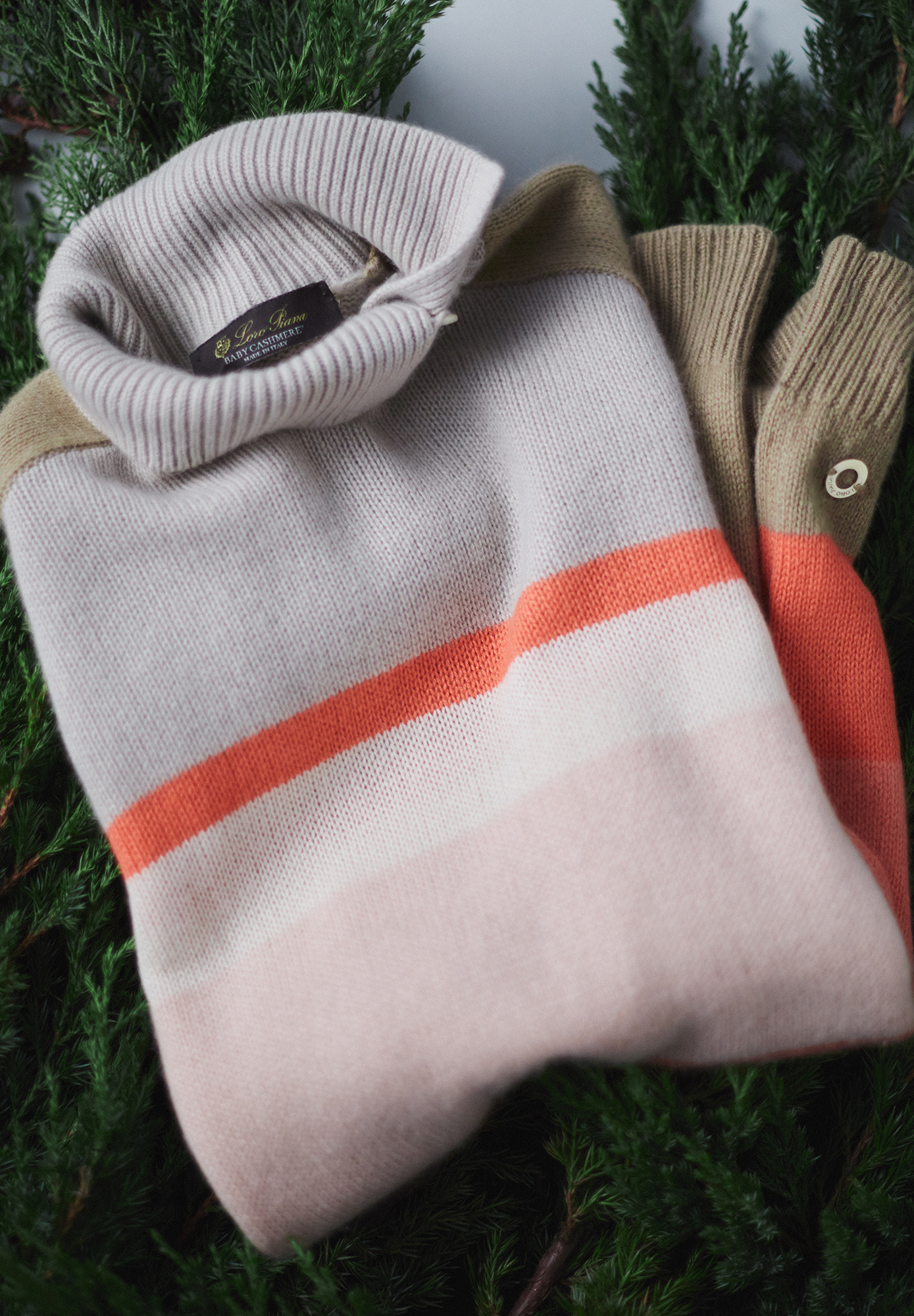 Loro Piana Striped Cashmere Sweater