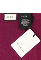 Gucci Shawl With Monograms And Fringes