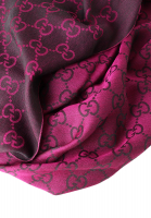 Gucci Shawl With Monograms And Fringes