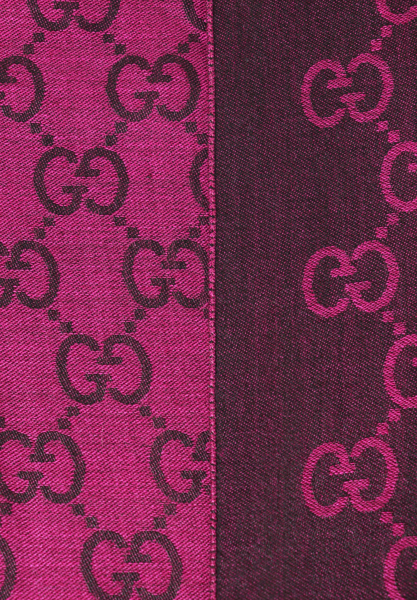 Gucci Shawl With Monograms And Fringes