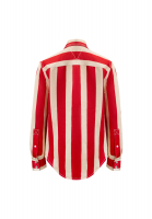 Bottega Veneta Red Striped Shirt