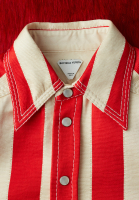 Bottega Veneta Red Striped Shirt