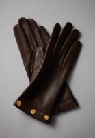 Christian Dior Logo Leather Gloves