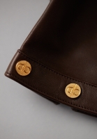 Christian Dior Logo Leather Gloves