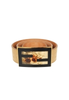 Fendi Beige Belt With Large Buckle
