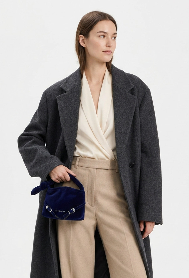 Givenchy Nano Voyou Velvet Bag