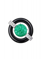 Kenneth Jay Lane Brooch with Crystals