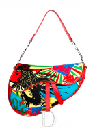 Christian Dior Rasta Mania Saddle Bag