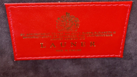 Launer London Bellini Red Leather Bag