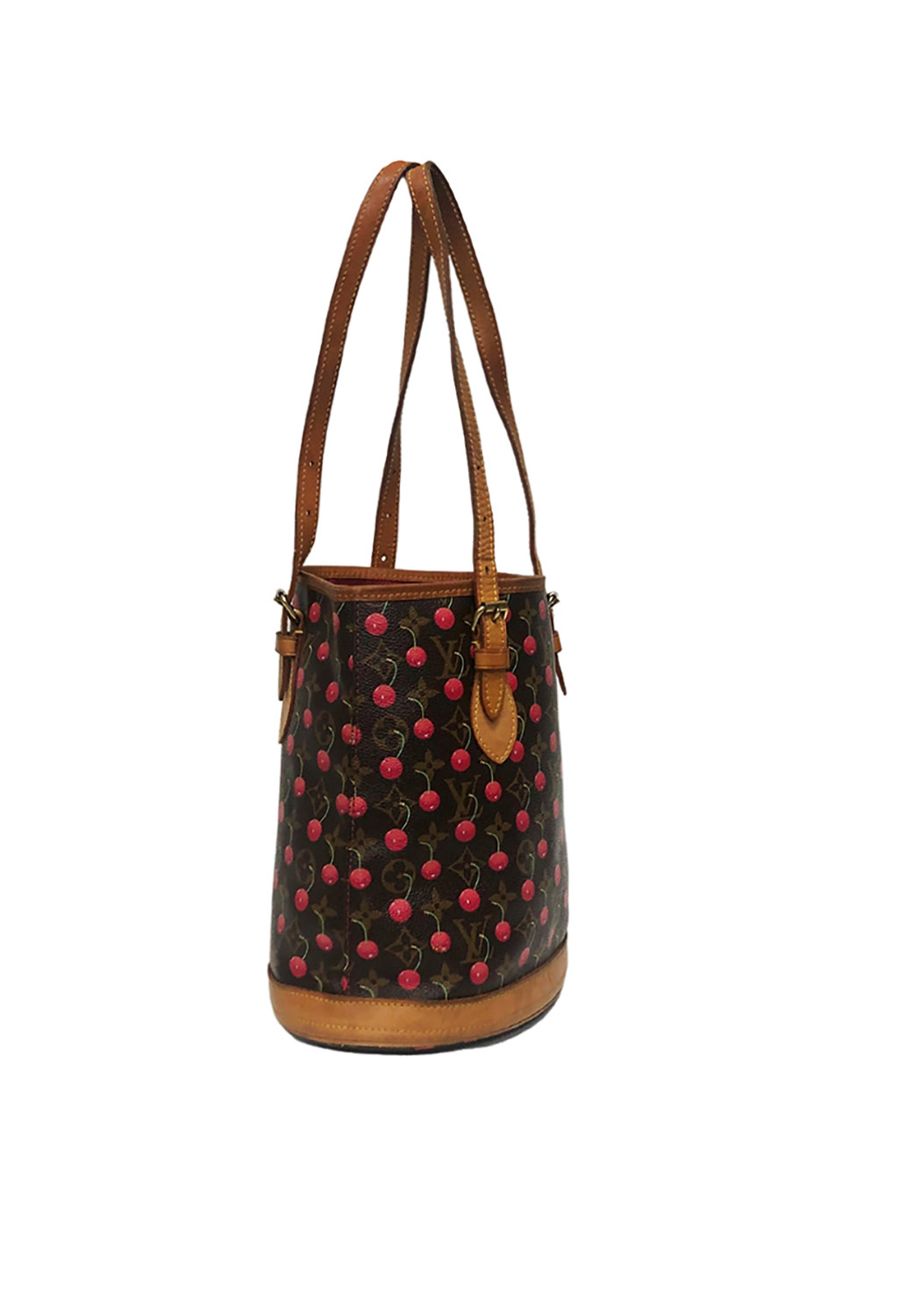 Louis Vuitton Monogram Cherry Bucket PM Bag