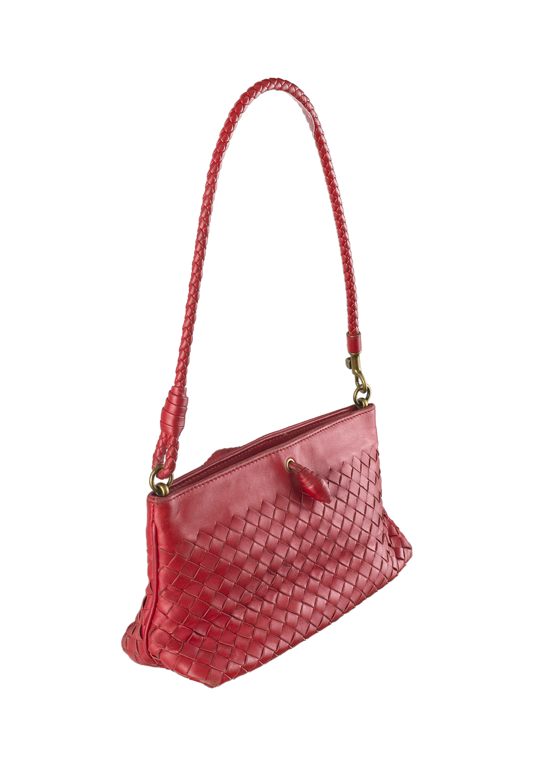 Bottega Veneta Red Bag