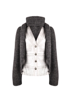 Chanel Wool And Leather Set