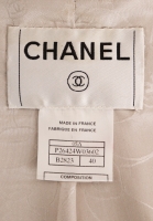 Chanel Wool And Leather Set