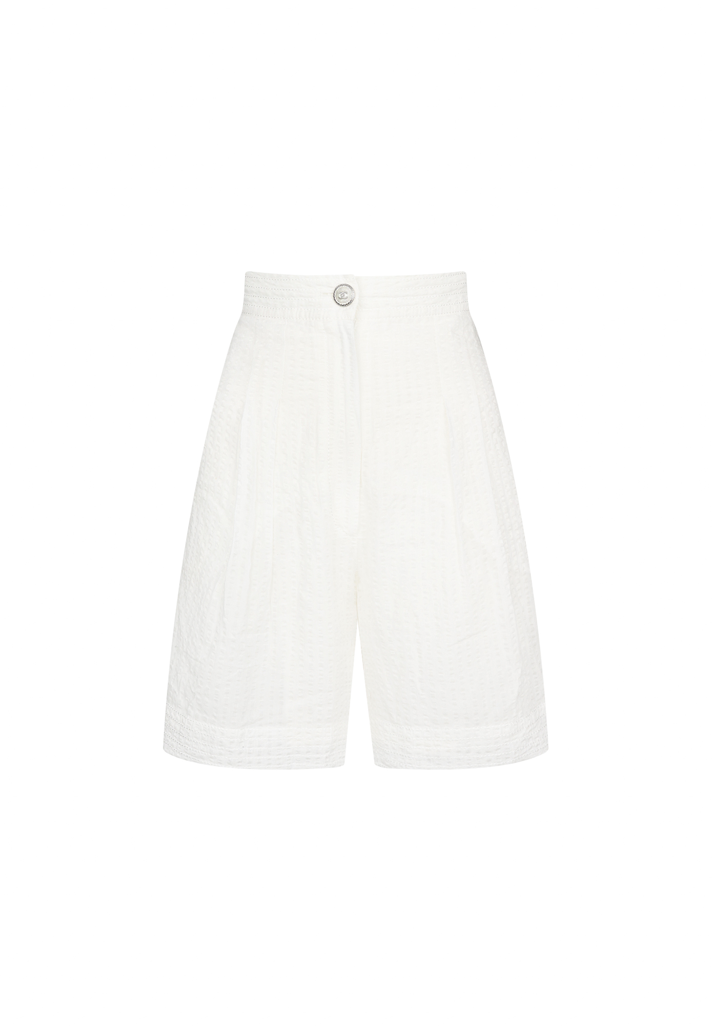 Chanel White Shorts