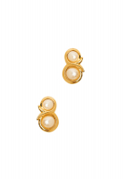 Givenchy Gold Earrings With Pearls
