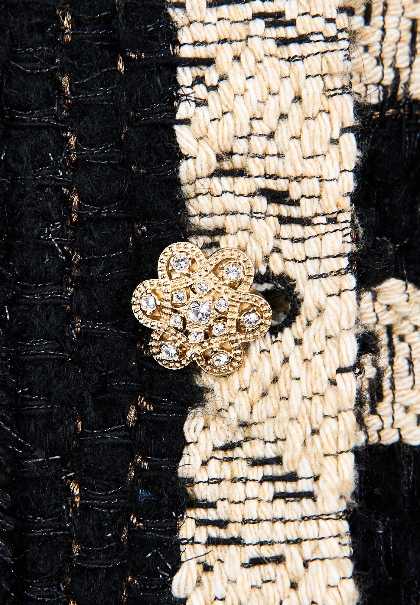 Chanel Paris-Moscou Black-and-White Tweed Jacket