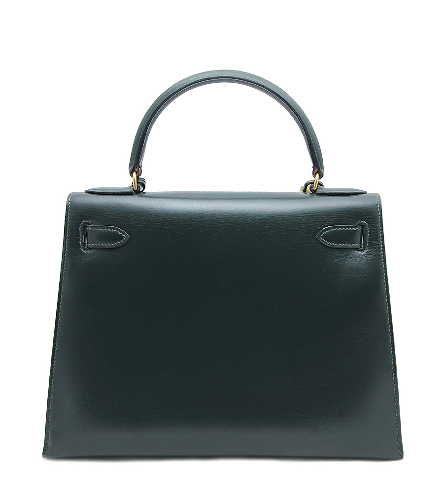 Hermès Kelly Dark Green 28 Bag
